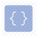 Curly Programming Web Icon