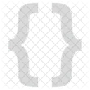 Curly Bracket  Icon