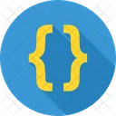 Curly Bracket Bracket Code Icon