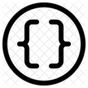 Curly Bracket Icon