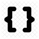 Curly bracket  Icon