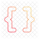 Curly bracket  Icon