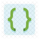 Curly Brackets  Icon