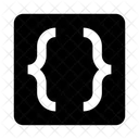 Curly Brackets Icon