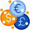 Currencies Euro Dollar Icon