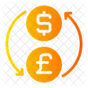 Currency Exchange Pound Icon