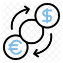 Currency Exchange Euro Icon