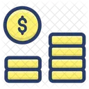 Currency Coins Coins Stack Icon