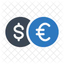 Dollar Euro Cash Icon