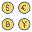 Crypto Currency Currency Dollar Icon