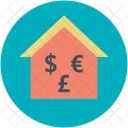 Currency Home House Icon