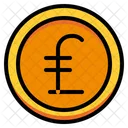 Currency Pound Sterling Coin Icon