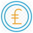 Currency Pound Sterling Coin Icon