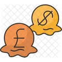 Currency Money Crisis Icon