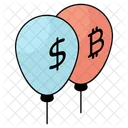 Currency Balloons Money Balloons Cash Balloons Icon