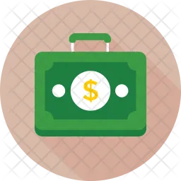 Currency Briefcase  Icon