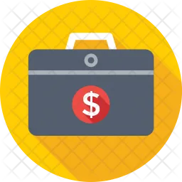 Currency Briefcase  Icon