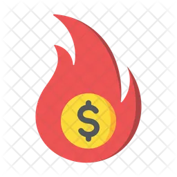 Currency collapse  Icon
