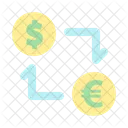 Currency Exchange Finance Icon