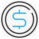 Currency Dollar  Icon