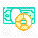 Currency Donut Char Cash Donut Chart Donut Chart Icon