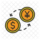 Currency Exchange Cash Money Icon