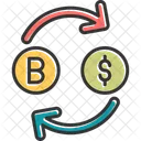 Currency Exchange Cash Business Icon