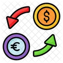 Currency Exchange Euro Icon