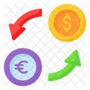 Currency Exchange Euro Icon
