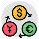Currency Exchange Money Exchange Financial Exchange Icon
