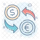 Forex Money Conversion Online Transaction Icon