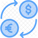 Exchange Dollar To Euro Icon