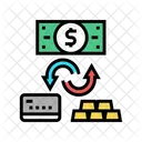 Exchange Currency Cash Exchange Icon