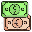 Currency Exchange Business Money Icon