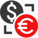 Currency Exchange Dollar Bitcoin Icon