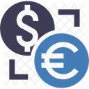 Currency Exchange Dollar Bitcoin Icon