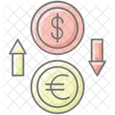 Currency Exchange Awesome Outline Icon Travel And Tour Icons Icon