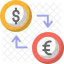 Currency Exchange Financial Business Icon