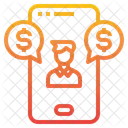 Currency Exchange Online Icon