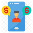 Currency Exchange Online Icon