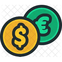 Currency Exchange Coin  Icon