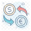 Forex Money Conversion Online Transaction Icon