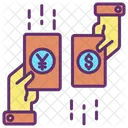 Mexchange Cash Currency Exchange Yen To Dollar Icon