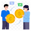 Currency Exchange  Icon