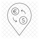 Currency exchange service  Icon