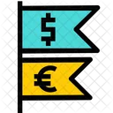 Currency flag  Icon