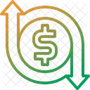 Currency fluctuation  Icon