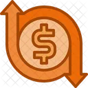 Currency fluctuation  Icon