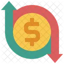 Currency fluctuation  Icon