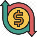 Currency fluctuation  Icon